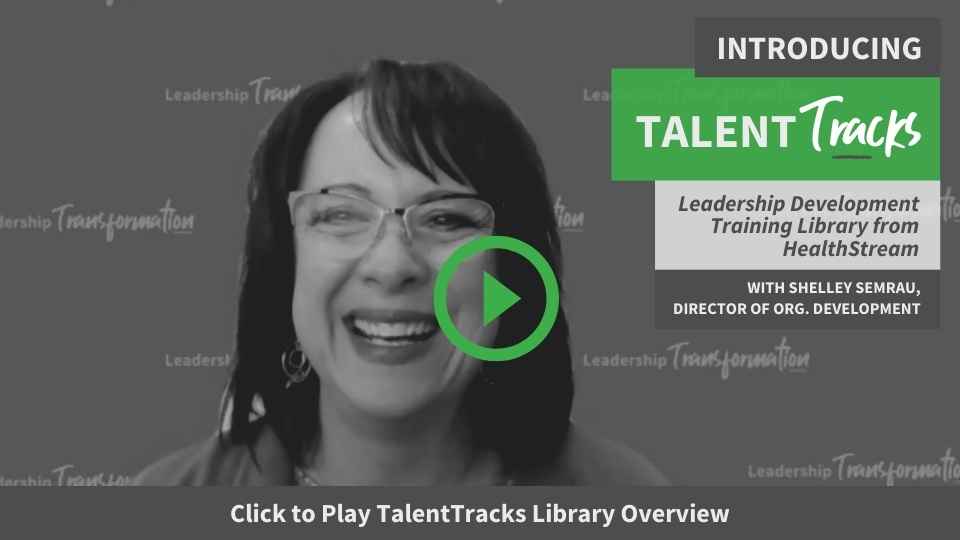 NEW Talent Tracks Leadership Training Library