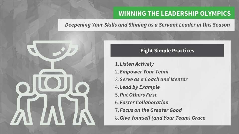 30 DAY FINISH: Winning the Leadership Olympics